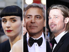 Руні Мара, Джордж Клуні, Бред Пітт