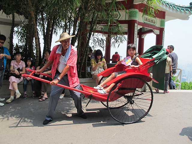 8 самых необычных видов транспорта: Рикша, Индия