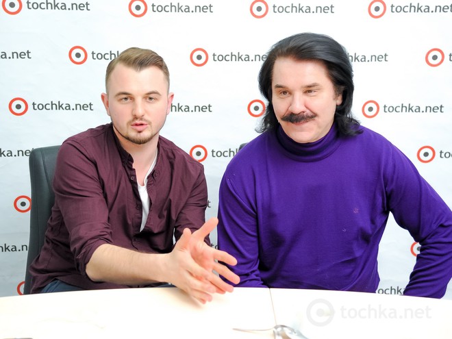 Павел Зибров и Женя Янович в гостях у tochka.net