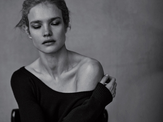 Natalya Vodyanova V Cherno Beloj Fotosessii Dlya Dior Magazine Tochka Net