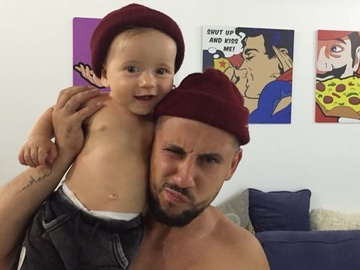 Монатик привітав старшого сина з ювілеєм та показав рідкісні фото із сімейного альбому