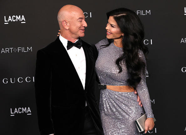 Джефф Безос и Лорен Санчес