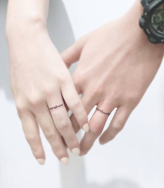 Татуировка обручальное кольцо: символ любви и верности на коже