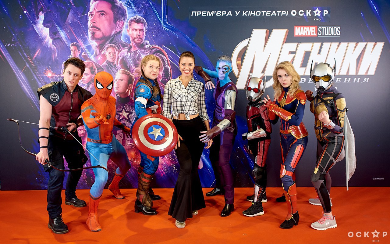 В Киеве состоялась премьера фильма "Мстители: Финал"