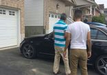 Сын подарил отцу машину