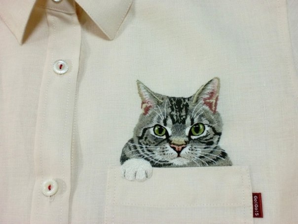 Рубашки для любителей котиков