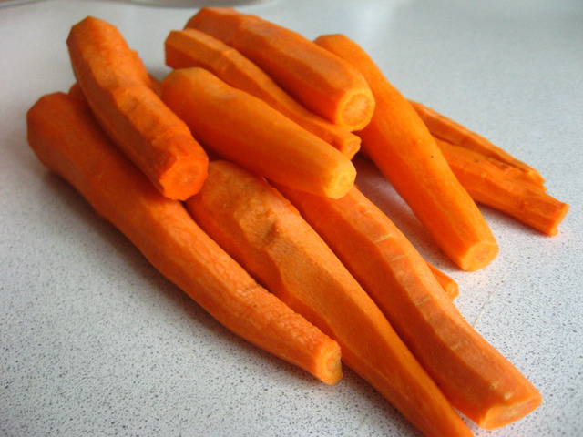 Жареная морковь