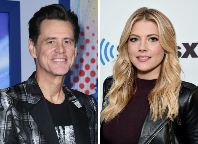 Джим Керри и Кэтрин Винник