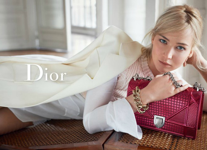 Дженніфер Лоуренс в рекламі Dior SS 2016