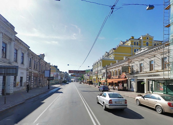 В Киеве ул. Сагайдачного будет пешеходной
