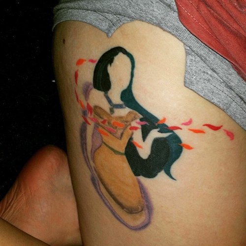 Татуировки фанатов Диснея