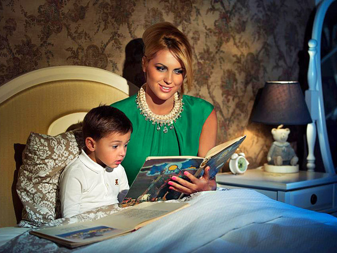 Яна Клочкова с сыном