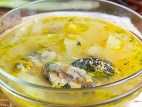 Суп из сардины