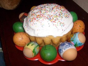 Пасхальный кулич 