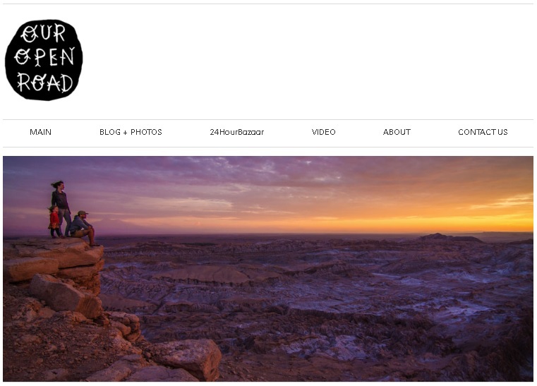 Найкращі тревел-блоги: Our Open Road