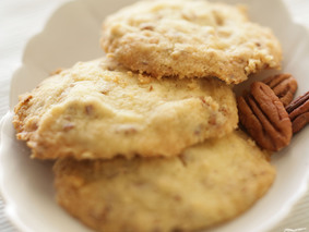 Мягкое печенье с орехами