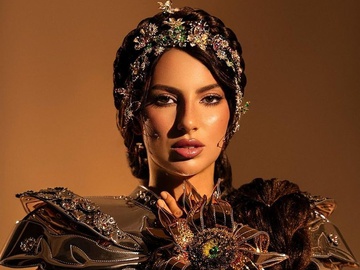 Аліна Пономаренко презентувала національний костюм для конкурсу «Міс Всесвіт»