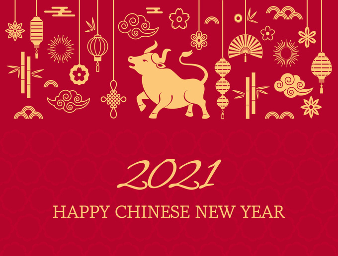 Привітання з Китайським Новим роком 2021