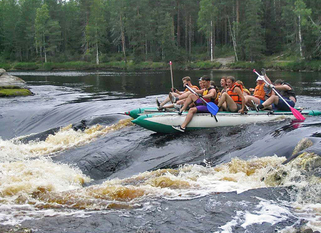 Водный туризм в Карелии