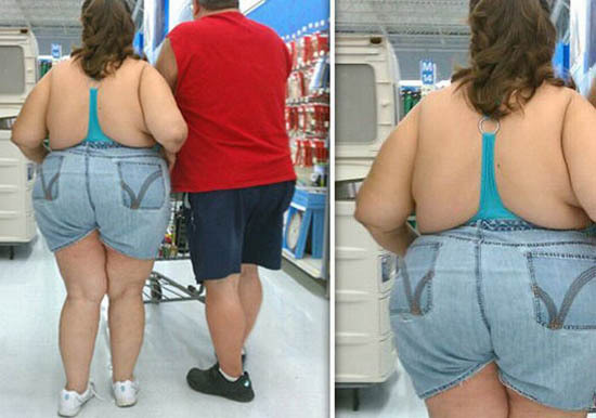 Девушки-пушинки в шортиках