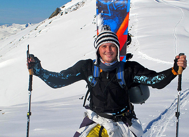 Олександр Педан в горах