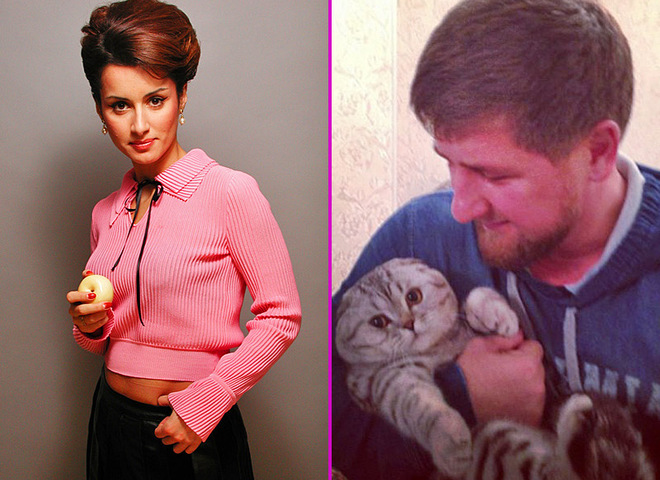 Тіна Канделакі та Рамзан Кадиров