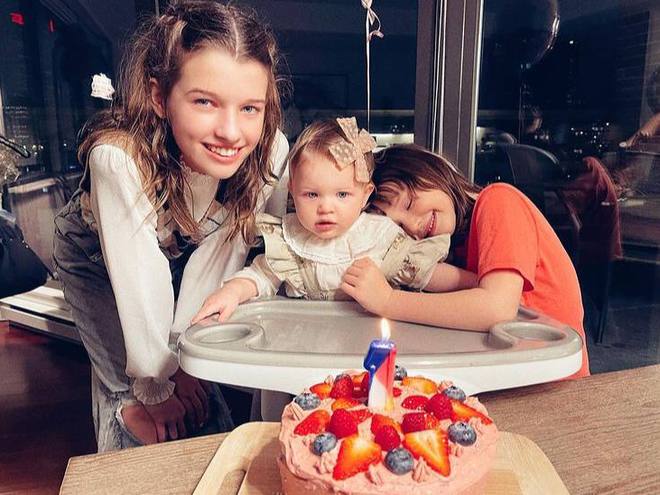 Дочери Миллы Йовович