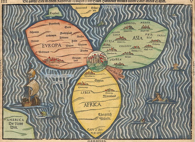 Стародавні карти світу