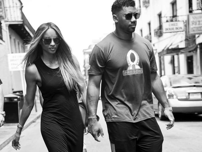 Сиара с мужем