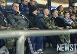 Петр Порошенко на футболе