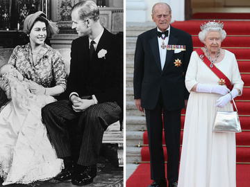 Королева Єлизавета II і принц Філіп