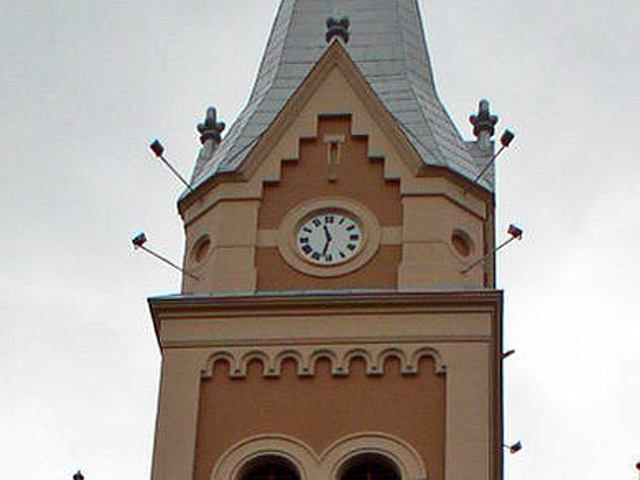 Старовинний годинник України: Мукачівський римо-католицький храм