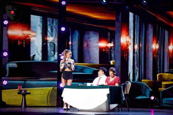 Впервые на съемках "Женского Квартала" одна из актрис вышла на сцену обнаженной