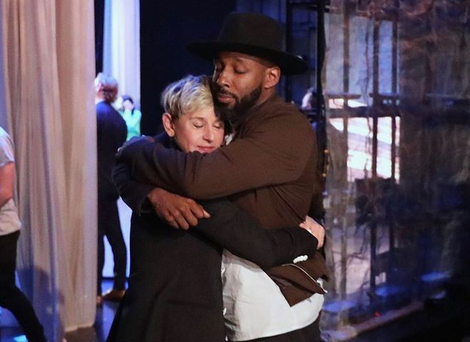 Эллен Дедженерес и Стивен Босс