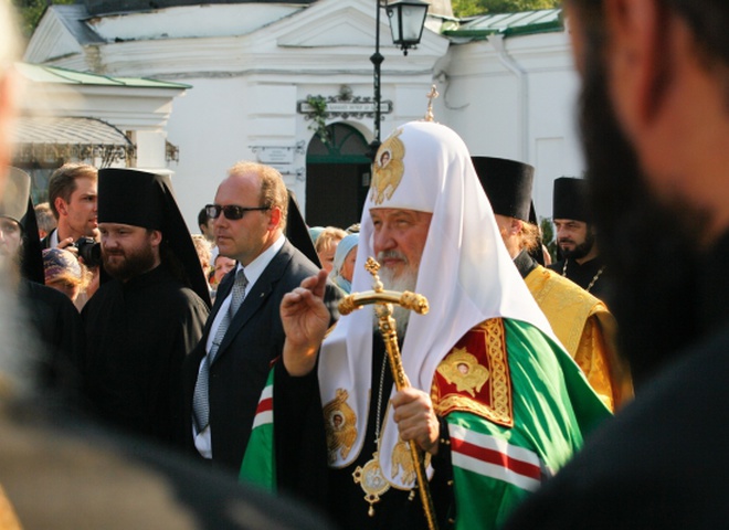 Патриарх Кирилл в Киеве