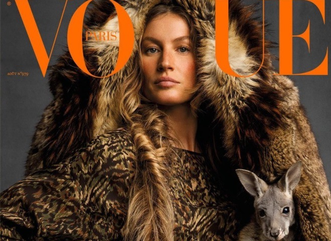 Жизель Бундхен для французького Vogue