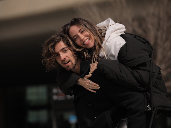 Надя Дорофеева и Владимир Дантес