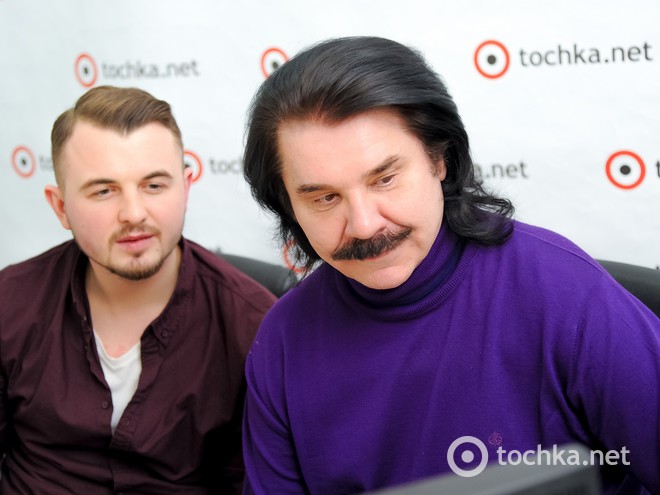 Павел Зибров и Женя Янович в гостях у tochka.net