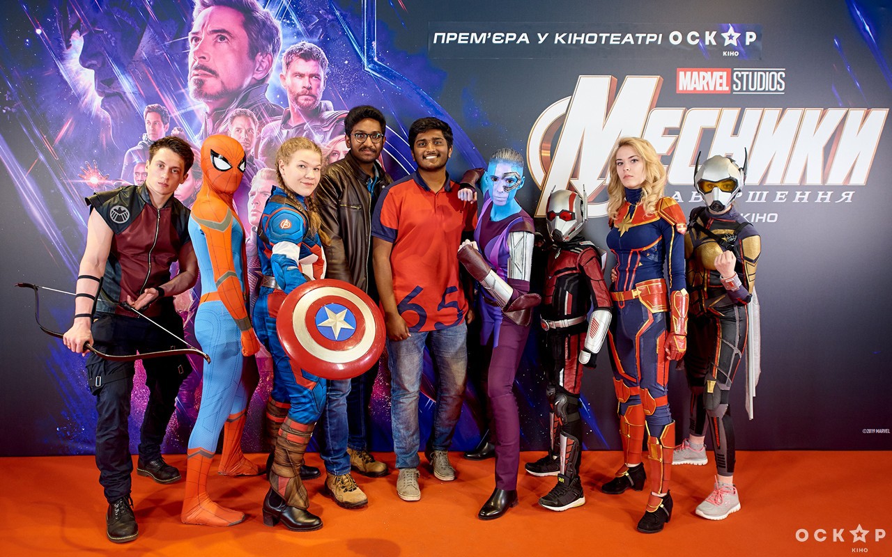 В Киеве состоялась премьера фильма "Мстители: Финал"