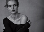 Наталья Водянова в черно-белой фотосессии для Dior Magazine