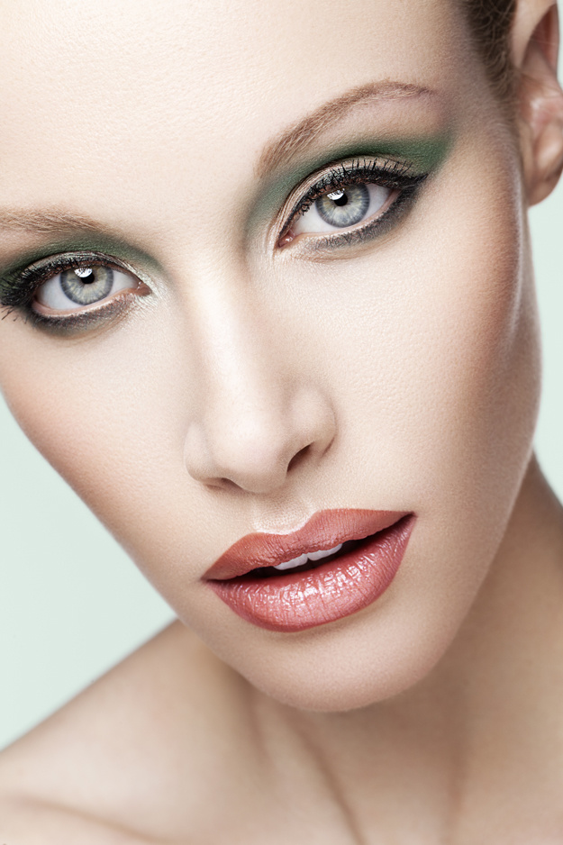 макіяж для зелених очей