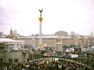 Годовщина расстрела: Киев год назад и сегодня