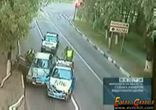 russian police chase crash