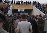 Побоище фанатов с омоном в Житомире