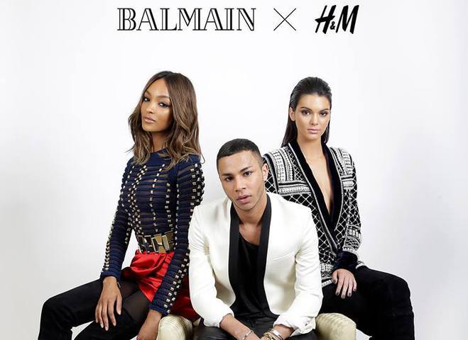 Balmain и H&M