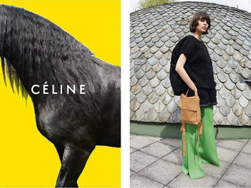 Соковита рекламна кампанія Céline