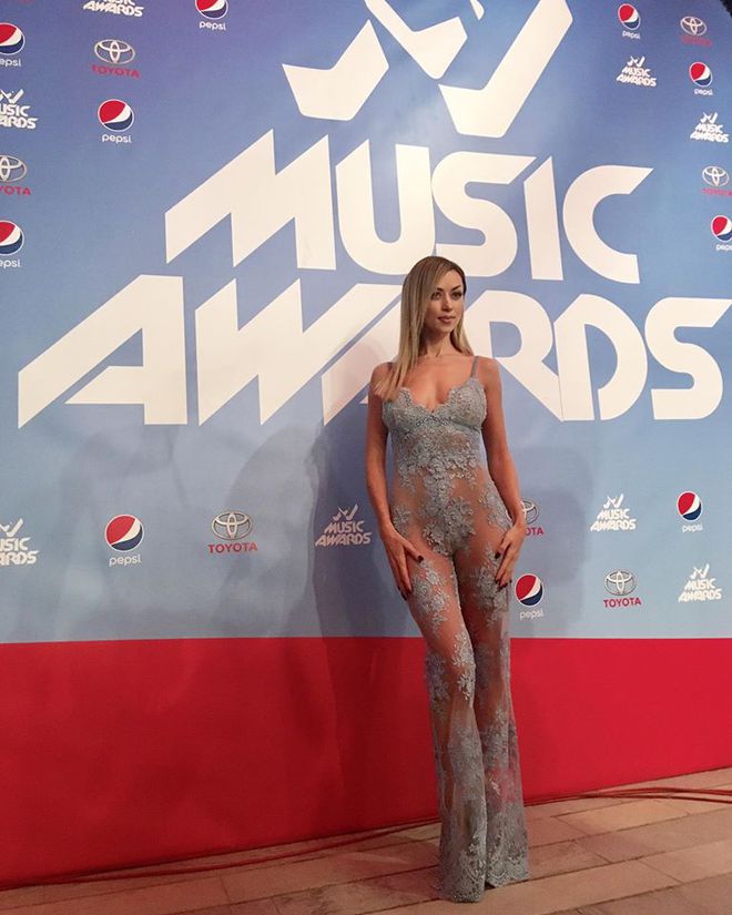 Наталья Валевская и голое Платье