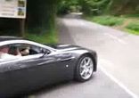 Aston Martin V8 Vantage на лесных дорогах...