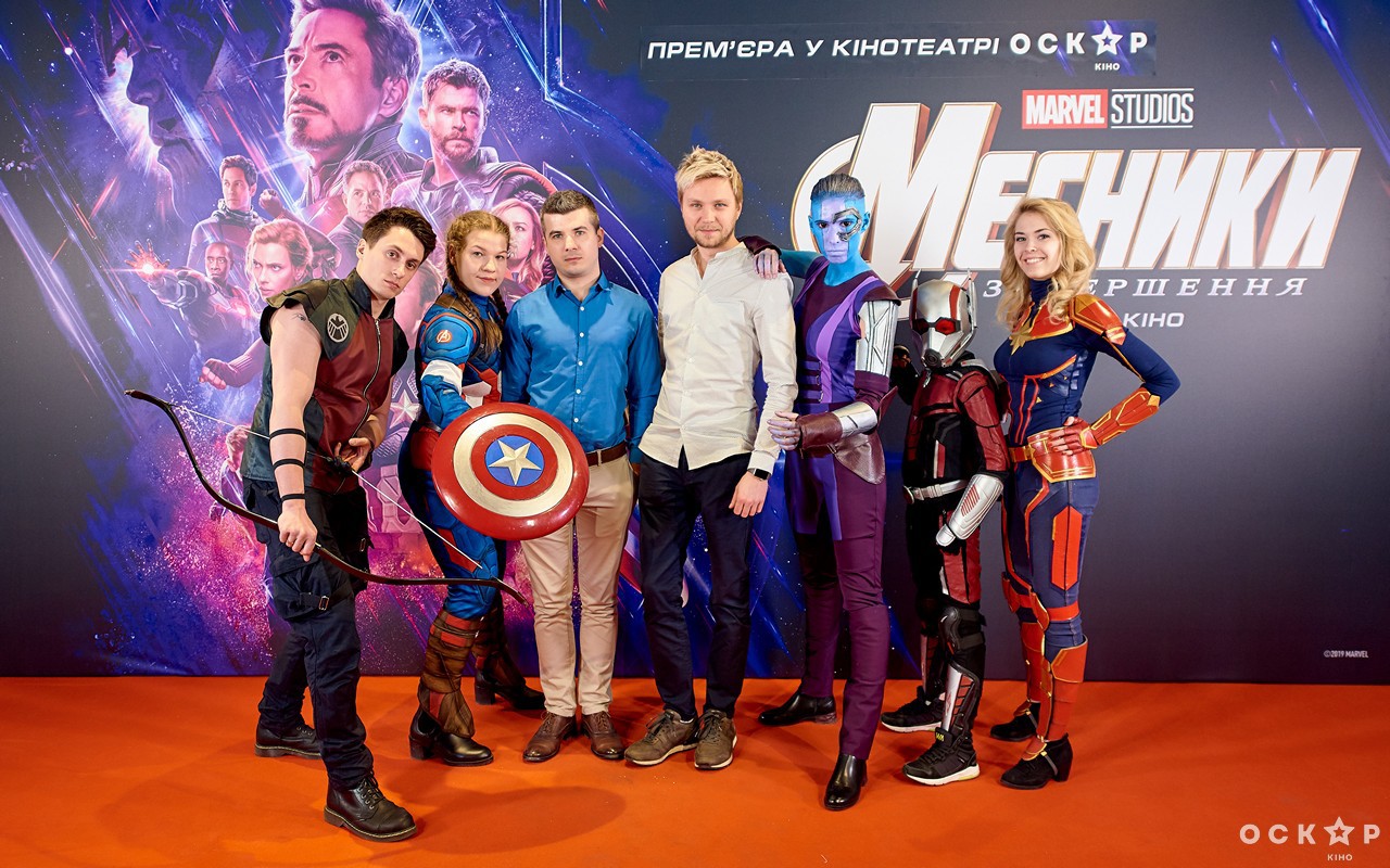 В Киеве состоялась премьера фильма "Мстители: Финал"