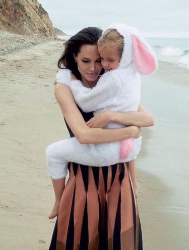Анджелина Джоли и Бред Питт снялись в новой фотосессии